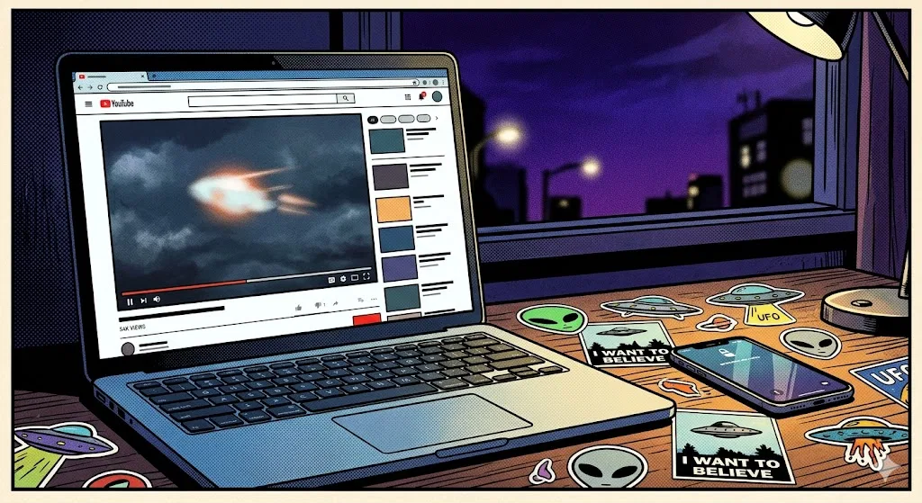 Overview image for How the Internet Rewired UFO Belief