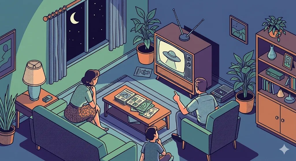 Overview image for How Television Made UFOs Everyday Mystery
