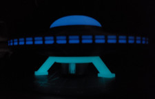 Listing image for Limited Special Edition Alien Space UFO III/Space Craft Blue Glow Large
