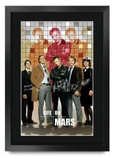 Listing image for Life on Mars Excellent Gift Ideas Printed Framed Autograph A3 Poster for TV Fans
