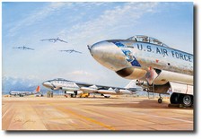 Listing image for Cold War Warriors by John Young - B-47 "Stratojet - Tex Johnston - Aviation Art