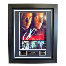 Listing image for X FILES FILM CELLS ORIGINAL MEMORABILIA FRAMED SCI FI GIFTS FOR MOVIE FANS