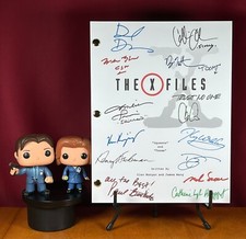 Listing image for The X-Files Script- Squeeze & Tooms- Signed- Autograph Reprints- 2 in 1